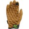 HANDLER Glove (Grey/Black)- Dual Layer Fused Silicone Palm/Fingers